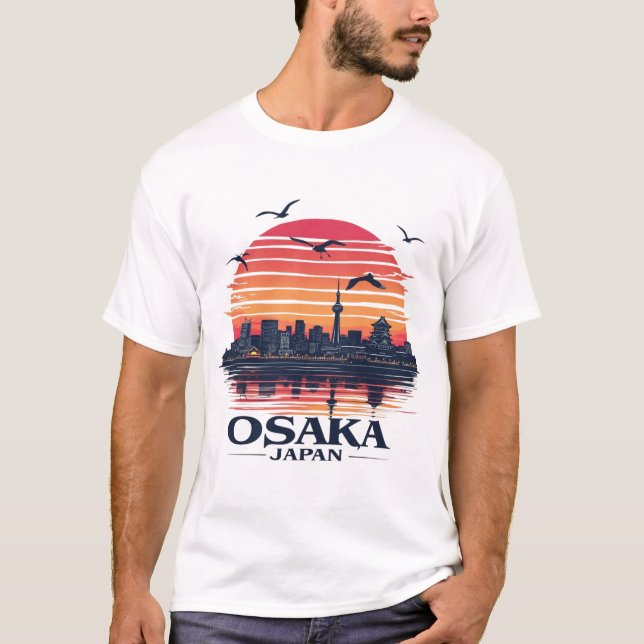 OSAKA JAPON T SHIRT (Framsida)