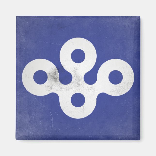 Osaka prefektur magnet (Framsidan)