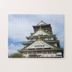 Osaka slott i Osaka Japan Pussel