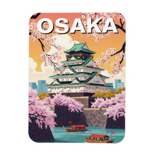 Osaka slott Japan Magnet