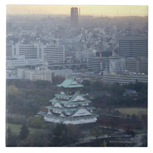 Osaka slott kakelplatta