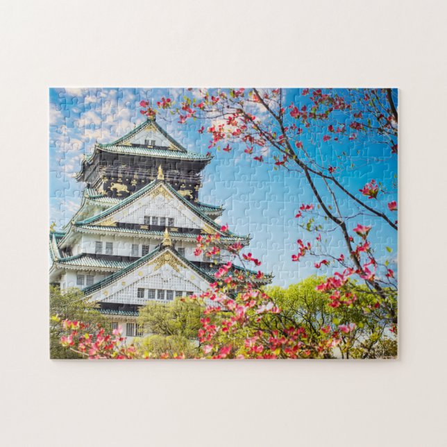 Osaka slott pussel (Horisontell)