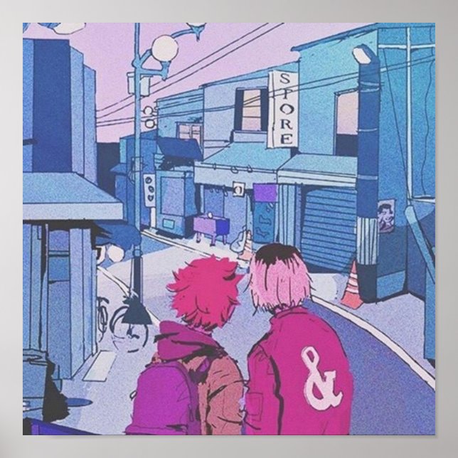 Osaka Street Punks Poster (Framsidan)