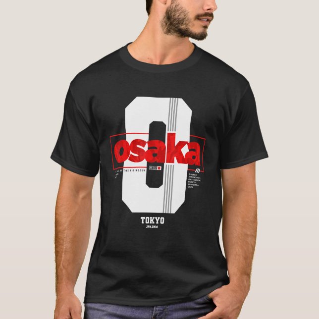 Osaka Tokyo T Shirt (Framsida)