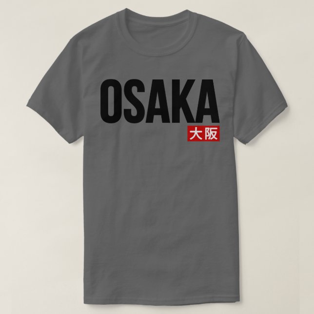 Osaka typografi 1 t shirt (Design framsida)