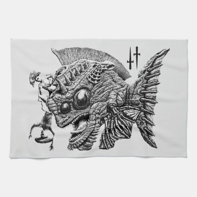 Osakana2022 Towel Kökshandduk (Horisontell)