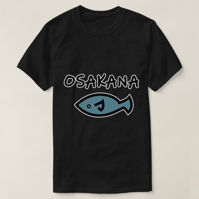 Osakana Anime Girl Active T-Shirt (Design framsida)