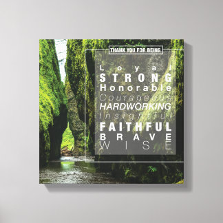 Osäker Äventyr #3 (12x12) Canvastryck