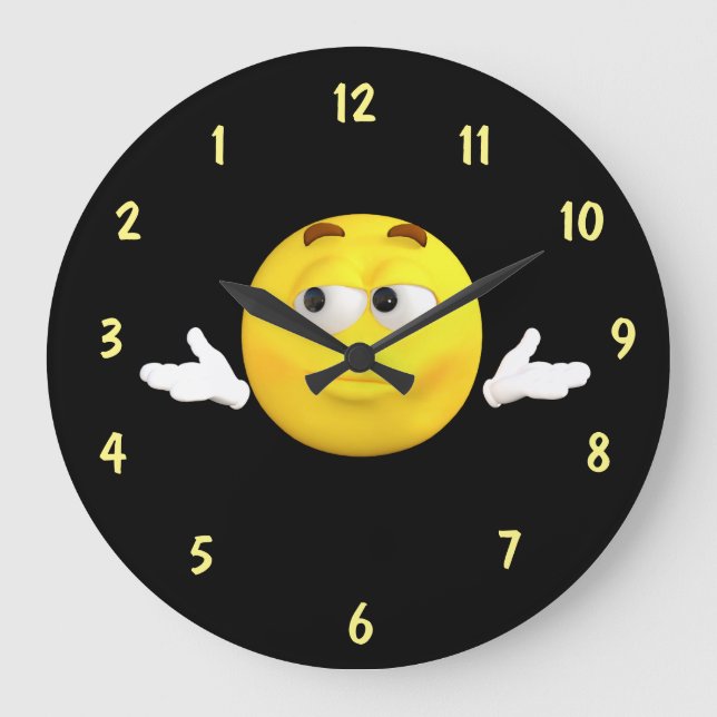 Osäker omvänd uppringning för Ansikte Stor Klocka (Framsida)