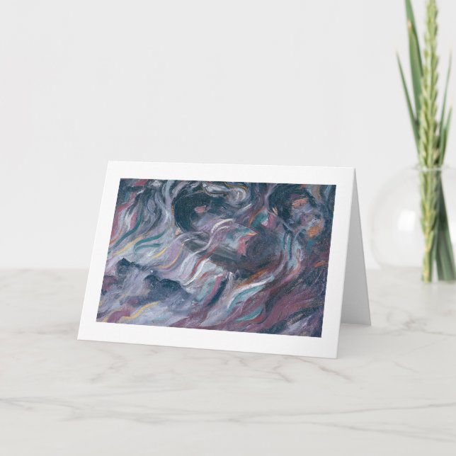 Osäkerheter I. Avskeden (triptych) 1911 (oien Kort (Framsida)