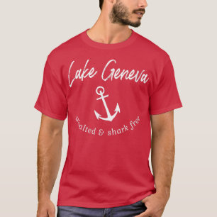 Osaltade sjöfria båtbåtar i Sjö Genève T Shirt
