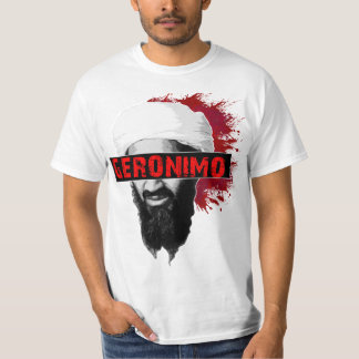 Osama röda Geronimo T-shirt