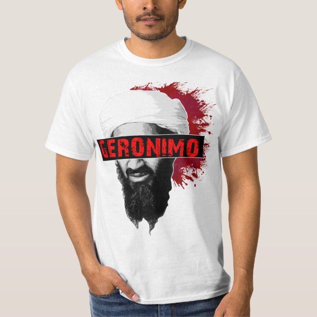 Osama röda Geronimo Tröja (Framsida)