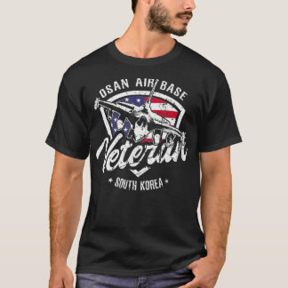 Osan Luft Base Veteran USAF Sydkoreas Premium T Shirt