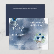 OSAN Monokromatisk BUDGET Dusty Blue Blommigt