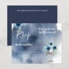 OSAN Monokromatisk BUDGET Dusty Blue Blommigt