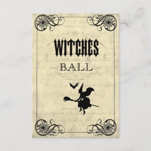 Osan Witches Boll Halloween OSA Kort