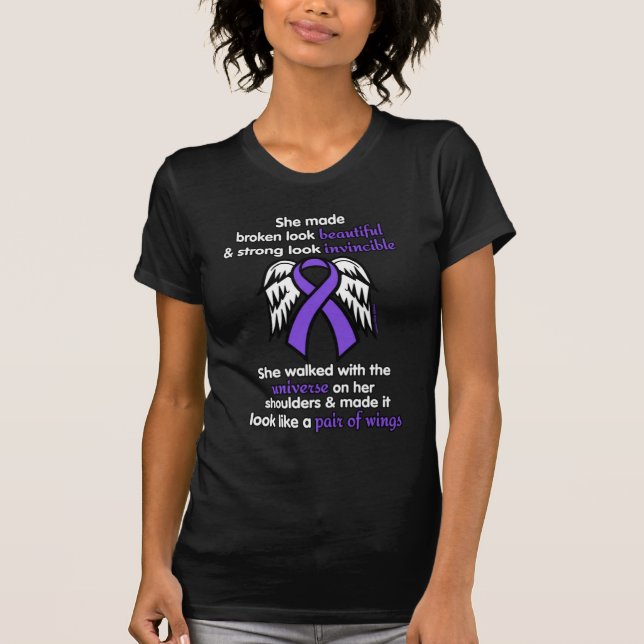 OSÅRBARA...Epilepsi T Shirt (Framsida)