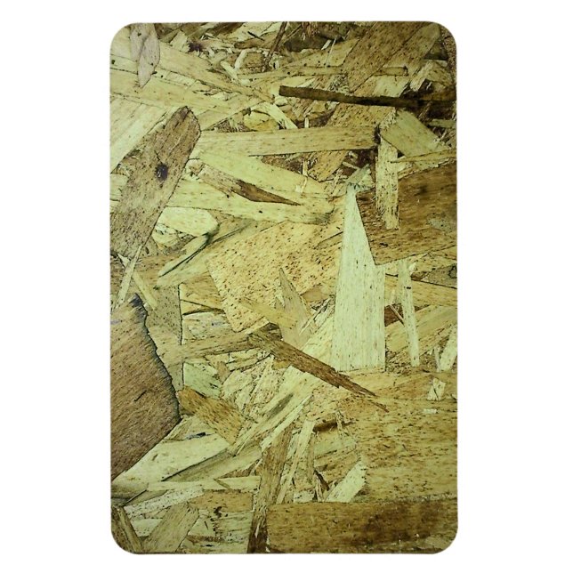 OSB Chip Board Plywood Magnet (Vertikal)