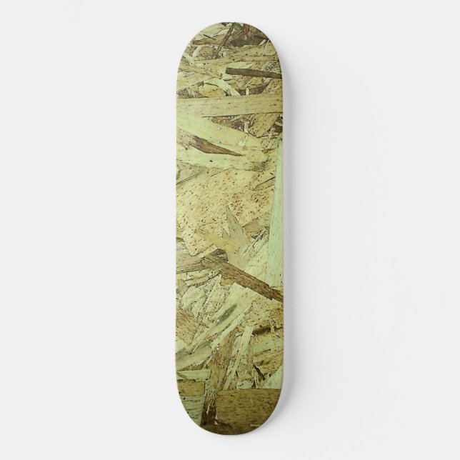 OSB Spånskiva Plywood Old School Skateboard Bräda 18 Cm (Framsida)