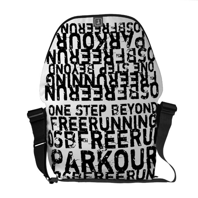 OSBFreeRun Parkour/FreeRunning messenger bag (Öppen Baksida)