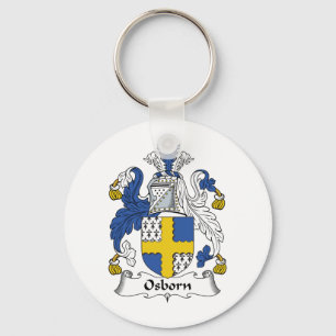 Osborn familjvapensköld nyckelring