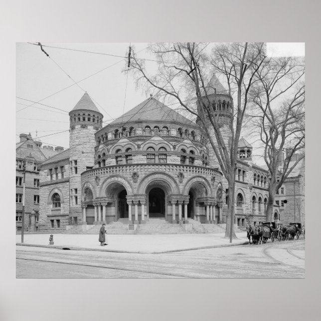 Osborn Hall (Yale Universiteten) Poster (Framsidan)