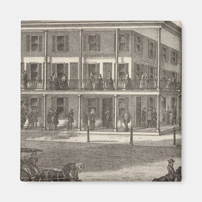 Osborn House, Squan, NJ Magnet (Framsidan)