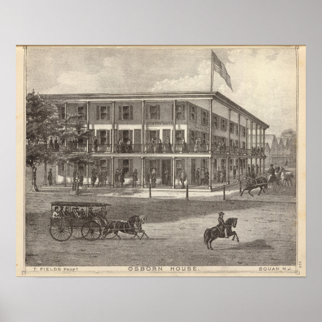 Osborn House, Squan, NJ Poster (Framsidan)