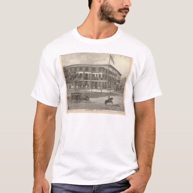 Osborn hus, Squan, NJ T-shirt (Framsida)