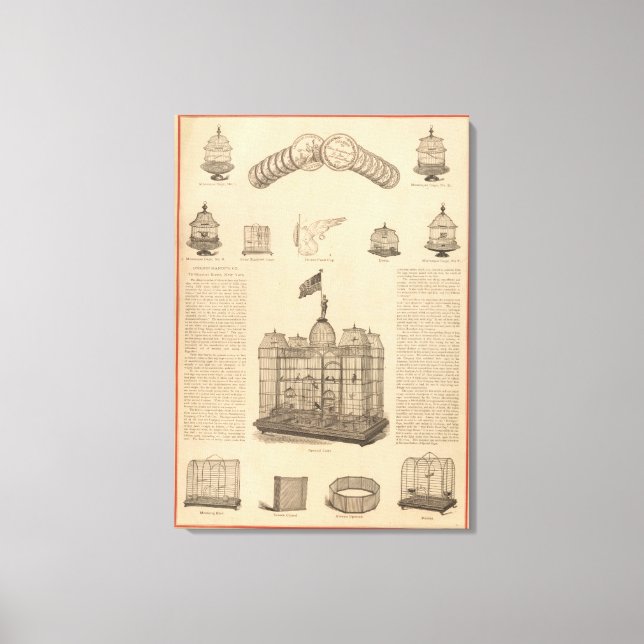 Osborn Manufacturing Company Canvastryck (Framsida)