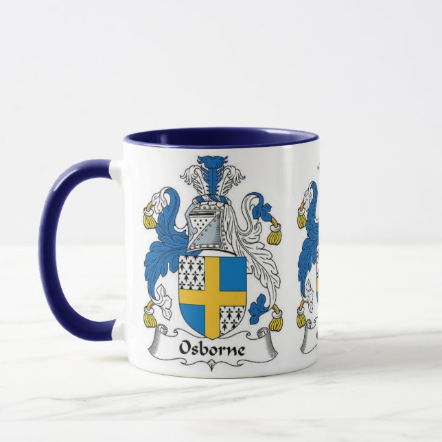 Osborne Family Crest Mugg (Vänster)