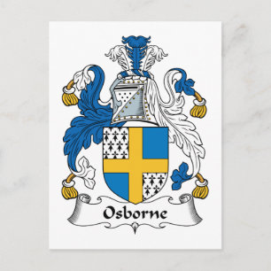 Osborne Family Crest Vykort
