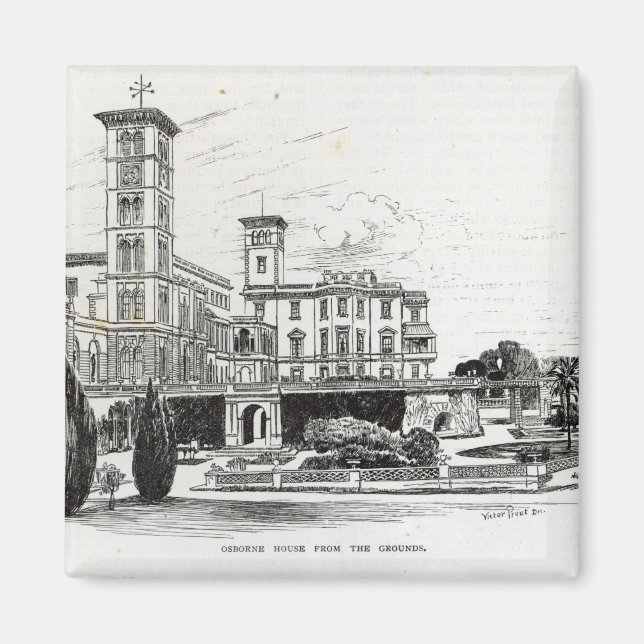 Osborne House Magnet (Framsidan)