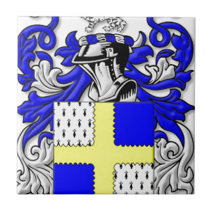 Osborne vapensköld kakelplatta