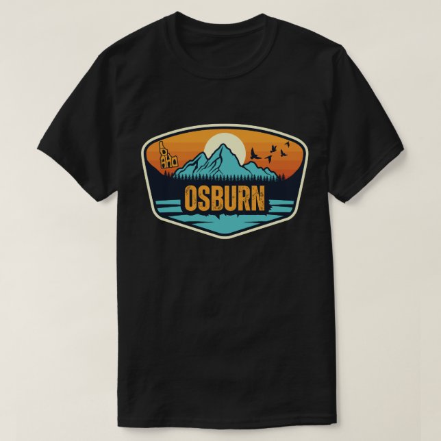 Osburn, Idaho T Shirt (Design framsida)