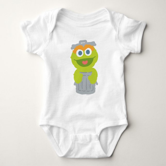 Oscar den stökiga bebisen t-shirt (Framsida)