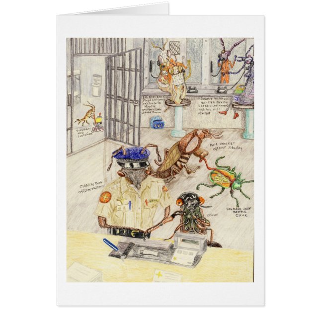 Oscar får Tarsus-Utskrivaven Hälsningskort (Framsidan)