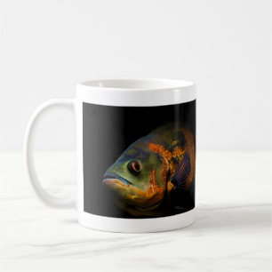 Oscar fisk Astronotus Ocellatus Kaffemugg