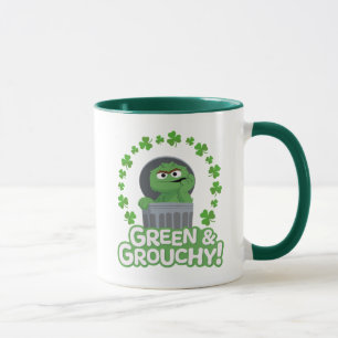 Oscar Grönt och Grouchy! Mugg