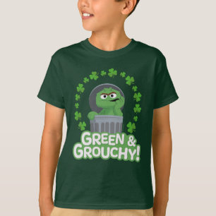 Oscar Grönt och Grouchy! T Shirt