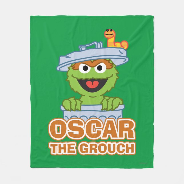 Oscar, Grouch Classic Stil Fleecefilt (Framsidan)