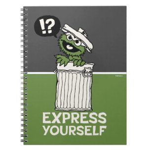 Oscar, Grouch Express Yourown Anteckningsbok