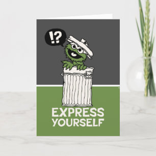 Oscar, Grouch Express Yourown Helgkort