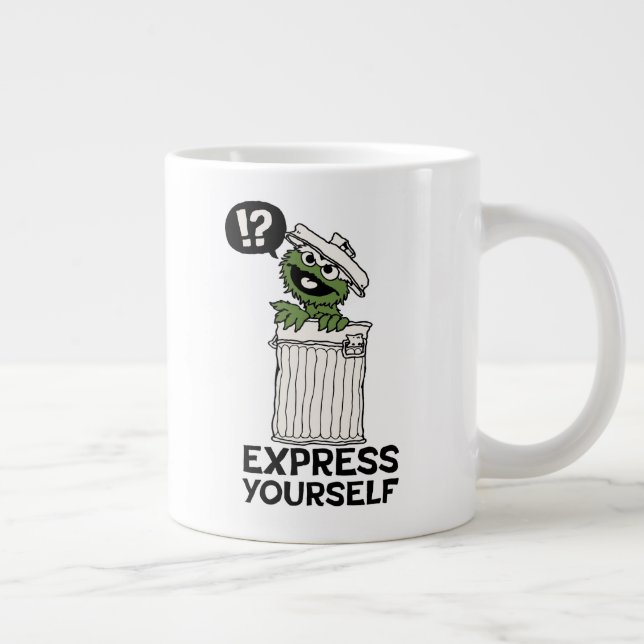 Oscar, Grouch Express Yourown Jumbo Mugg (Höger)
