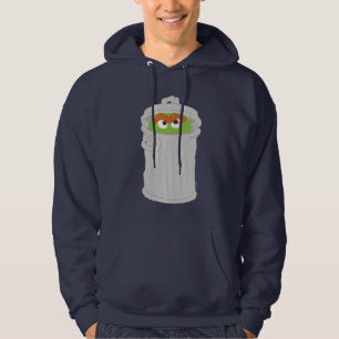 Oscar Grouch och Sopor Can Hoodie