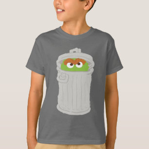 Oscar Grouch och Sopor Can T Shirt