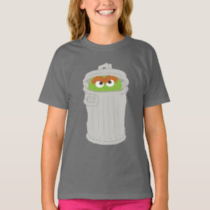 Oscar Grouch och Sopor Can T Shirt