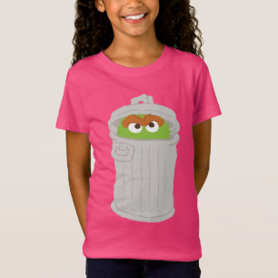 Oscar Grouch och Sopor Can T Shirt