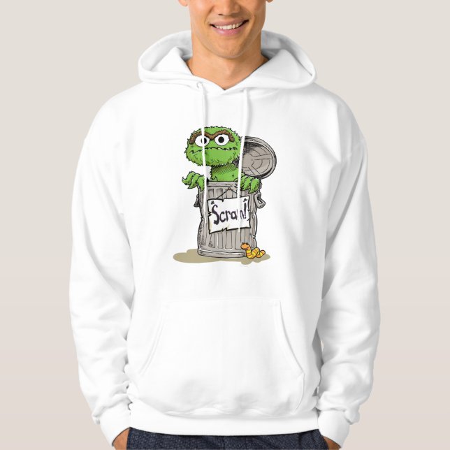 Oscar, Grouch Scram Sweatshirt Med Luva (Framsida)